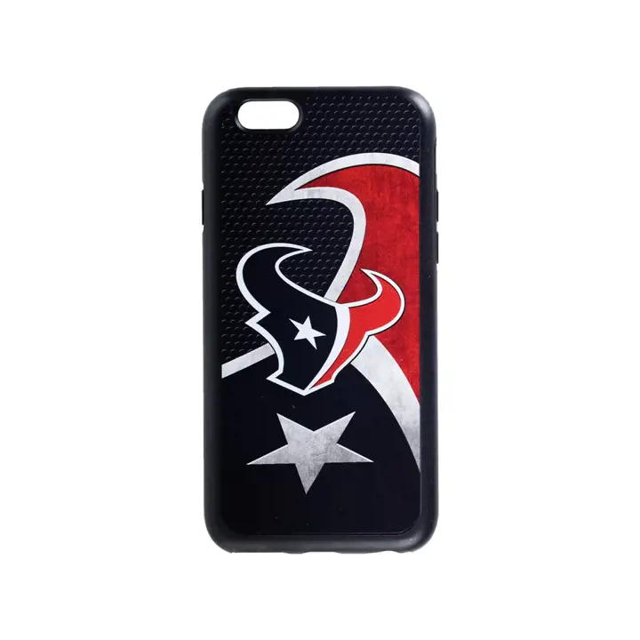 Étui double protection Houston Texans pour Iphone 6 Rouge/bleu marine/noir