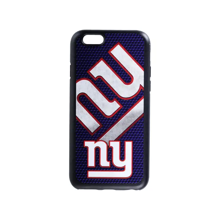 Coque New York Giants pour iPhone 6 à double protection BLEU/noir