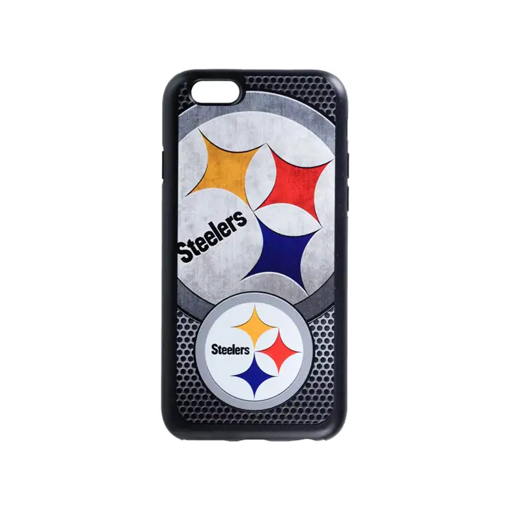 Coque double protection Pittsburgh Steelers iPhone 6 - Noir