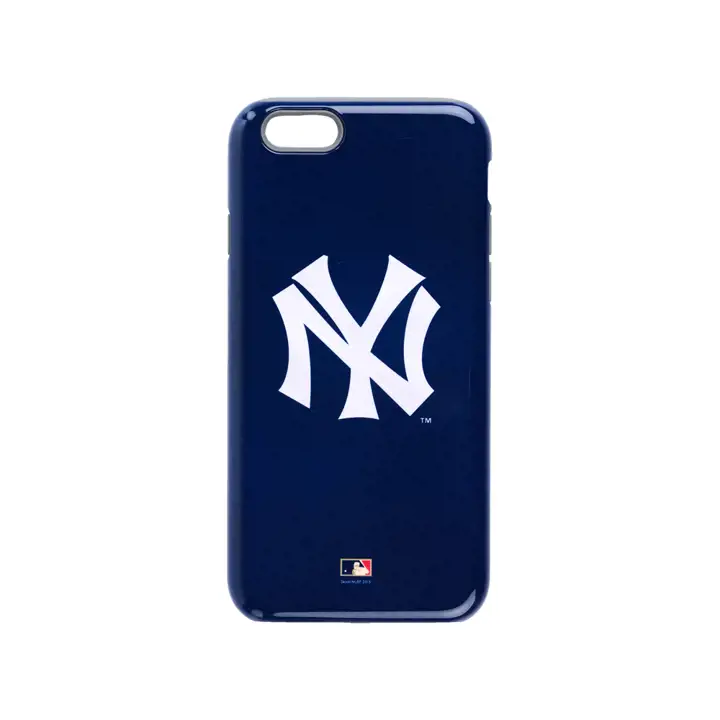 Coque iPhone 6 Pro Yankees marine/gris