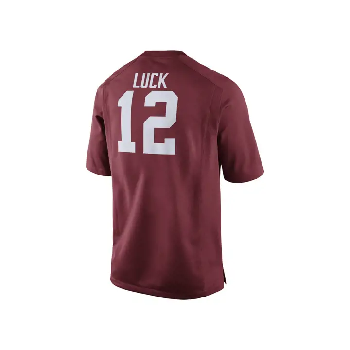 Maillot de match Stanford NCAA A. Luck crim