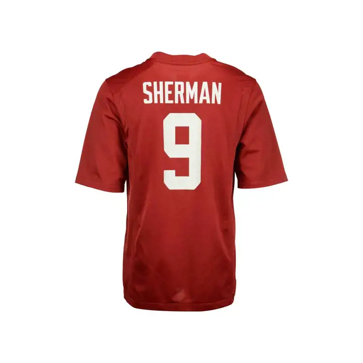 Maillot de match Stanford NCAA Richard Sherman cramoisi