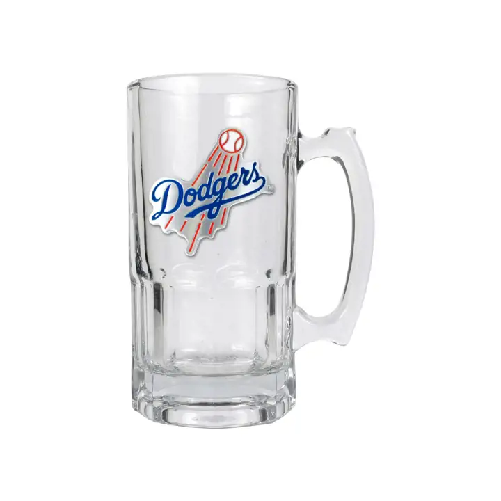 Mug géant Macho 32oz des Dodgers de Los Angeles transparent