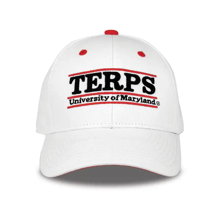 Maryland Terrapins NCAA Classic 3 Bar "MARYLAND" BLC/rouge