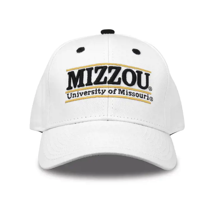 "Missouri Tigers NCAA Classic 3 Bar « MIZZOU » BLANC/noir"