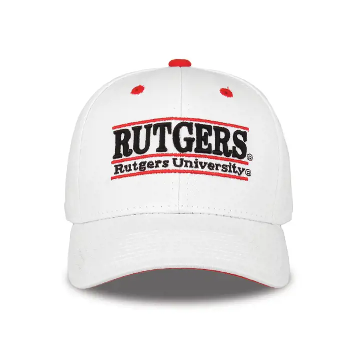 "Rutgers Scarlet Knights NCAA Classic 3 Bar \"RUTGERS\" WHT/red"