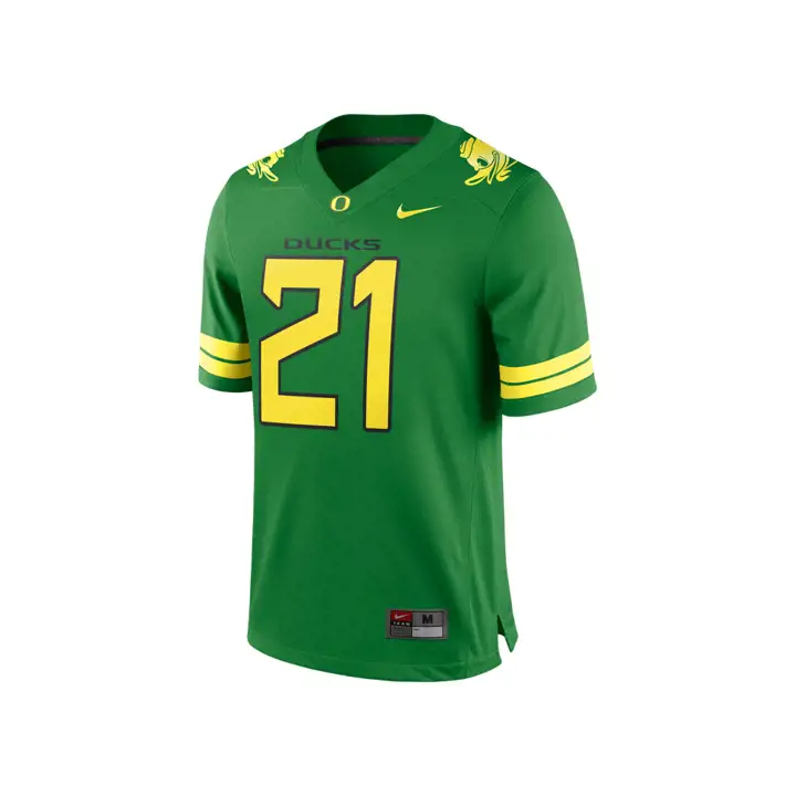 Maillot de match réplique NCAA Oregon #21 kgrn