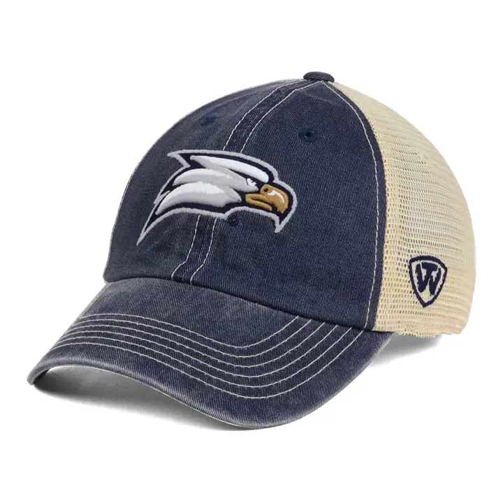 Georgia Southern Eagles NCAA maille Wickler NAVY/tan