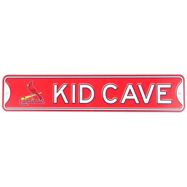 Enseigne Grotte d'enfant STL CARDS rouge