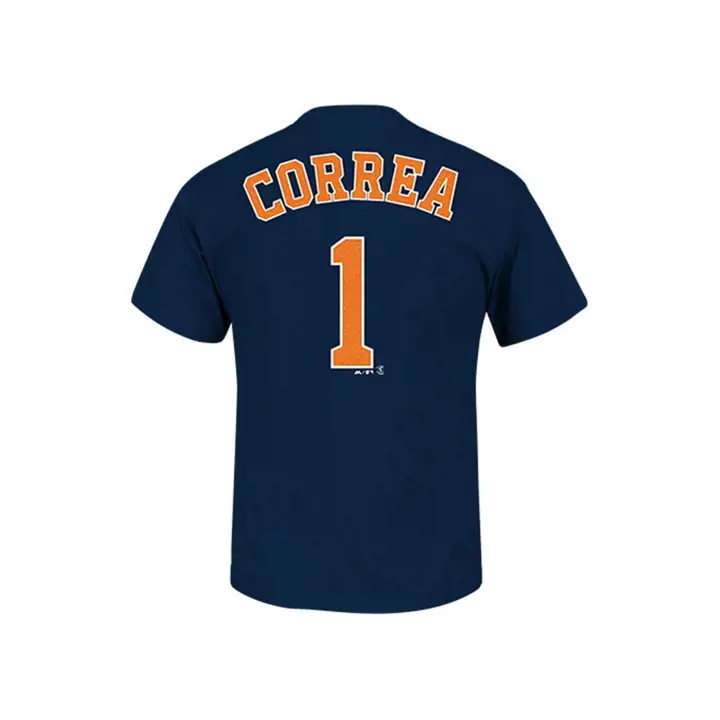 T-shirt officiel de joueur ASTROS MLB bébé Correa marine
