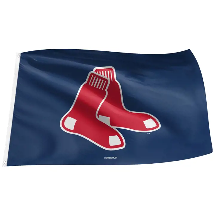 Drapeau RED SOX - 3' X 5' bleu marine