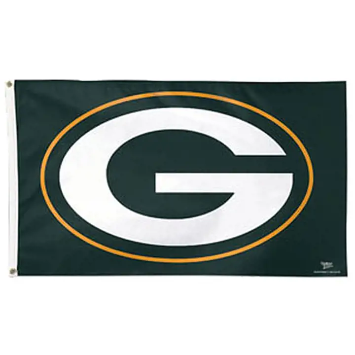 PACKERS Flag - 3' X 5' grn