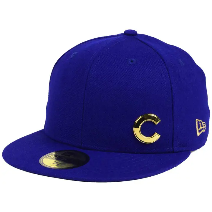 CASQUETTE 59FIFTY MLB O'GOLD FLWLESS CHICAGO CUBS ROUGE/OR