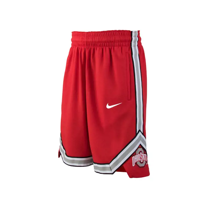 Short de basket replica Ohio State NCAA pour jeune - rouge