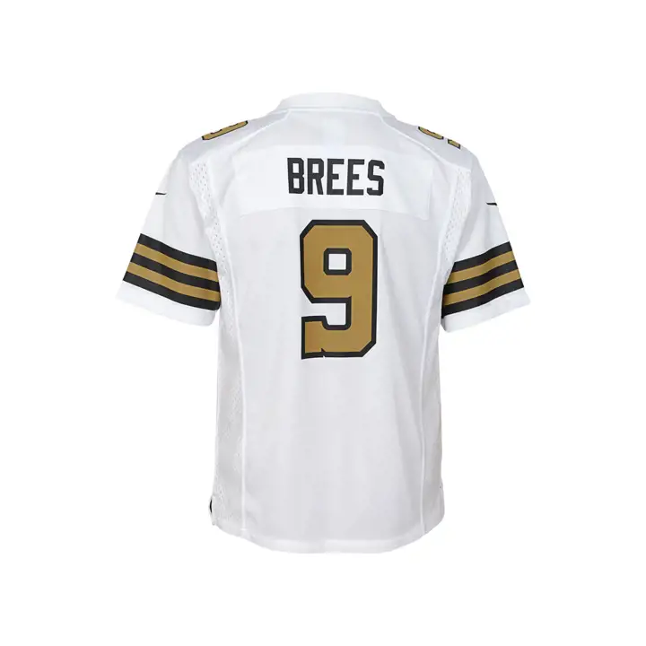 Maillot de football américain NFL Youth Color Rush des New Orleans Saints, 16, blanc