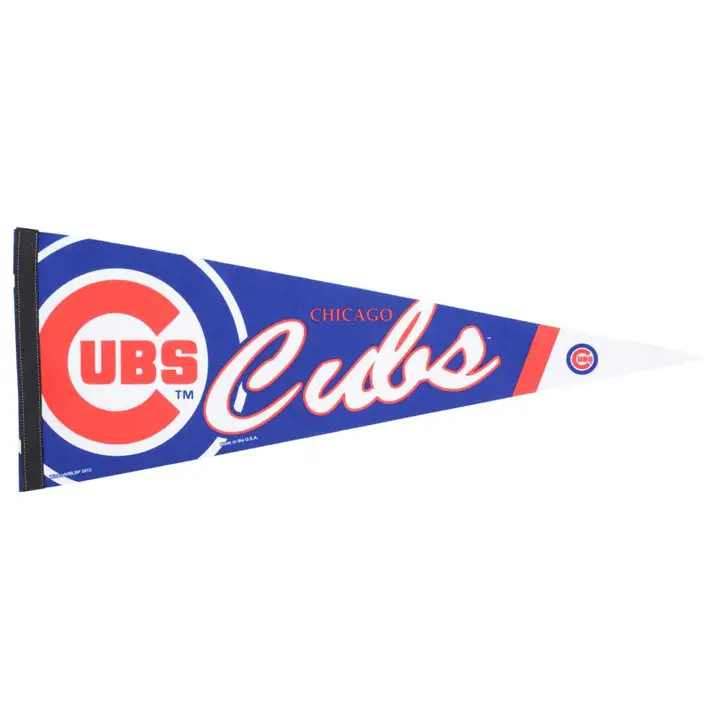 Fanion Premium CUBS 12x30 bleu/rouge/blanc