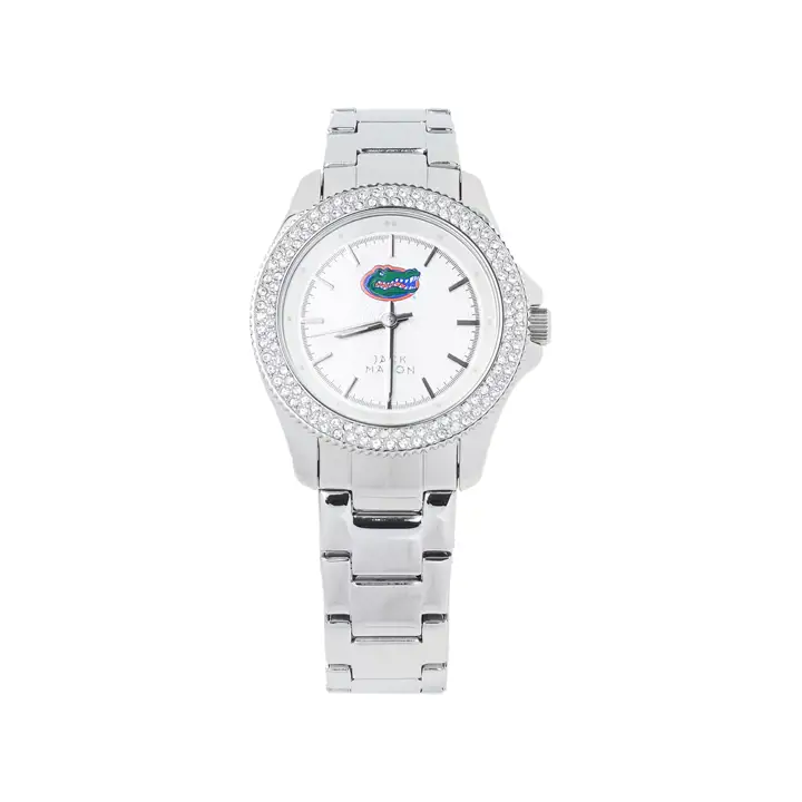 Bracelet de sport Glitz pour femme Florida Gators ARGENT/BLANC