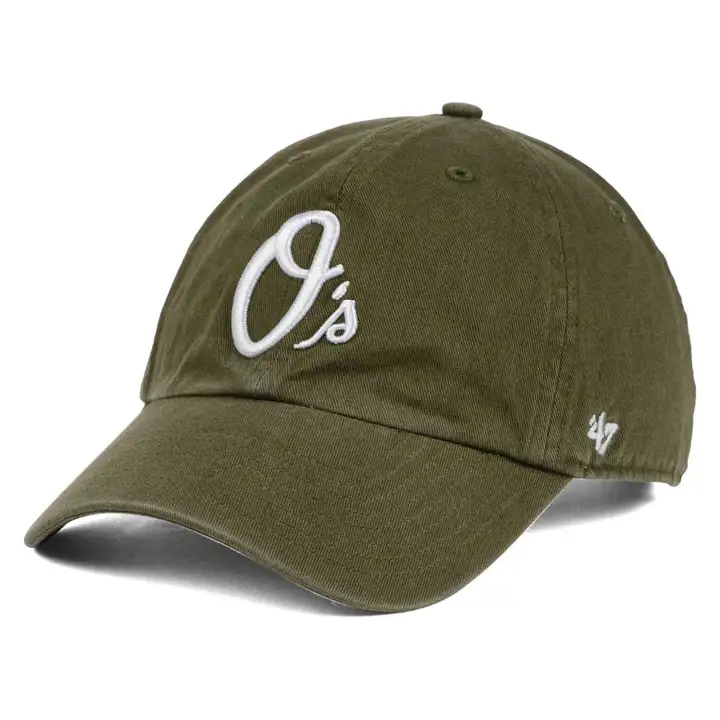Casquette Baltimore Orioles MLB Olive/Blanc '47 Clean Up OLV