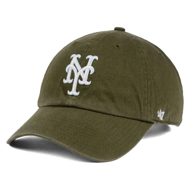 New York Mets MLB Olive/Blanc '47 Clean Up  OLV