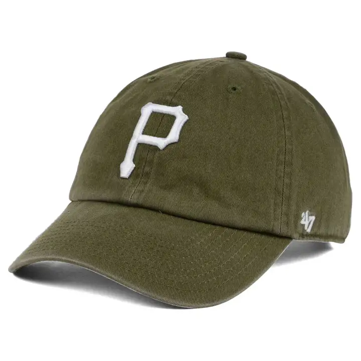 Casquette Pittsburgh Pirates MLB Olive/Blanc « '47 Clean Up » OLV