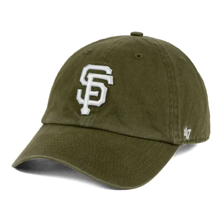 Casquette San Francisco Giants MLB Olive/Blanc '47 Clean Up OLV