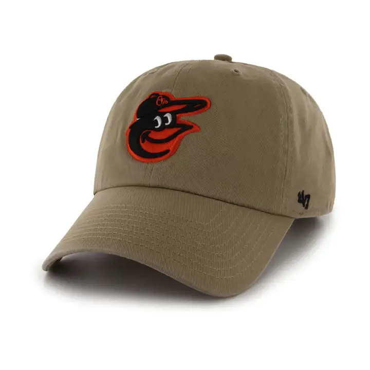 Casquette Baltimore Orioles MLB '47 Clean Up Kaki