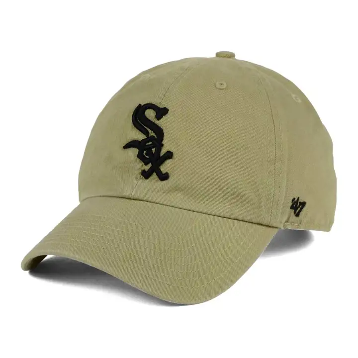 Casquette MLB des White Sox de Chicago « Clean Up » de '47, kaki
