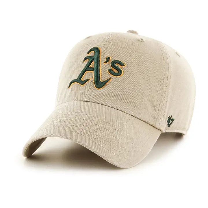Casquette Oakland Athletics MLB '47 Clean Up Kaki