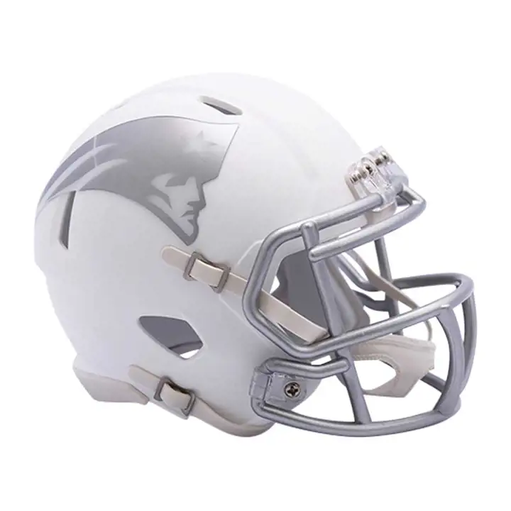Mini-casque New England Patriots Speed ICE Alt blc/arg