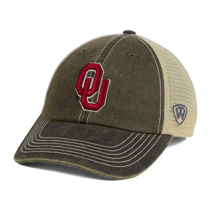 "Casquette en maille « OU » Wickler NCAA Oklahoma, beige/kaki"