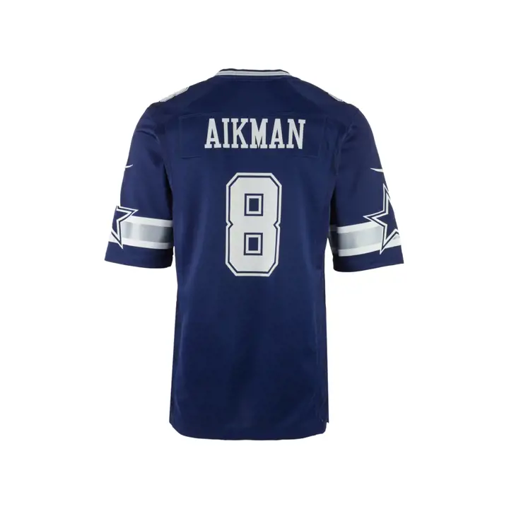 Maillot de joueur retiré NFL COWBOYS AIKMAN bleu marine