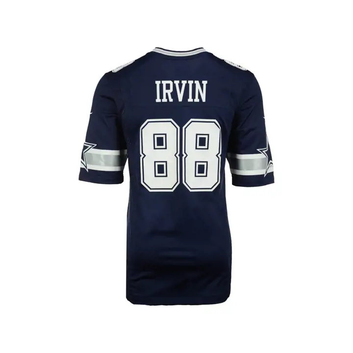 Maillot de joueur retraité des Cowboys de la NFL IRVIN bleu marine