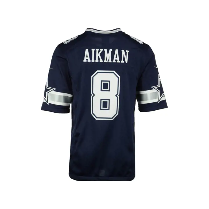Maillot NFL de joueur retraité limité COWBOYS AIKMAN marine/blanc