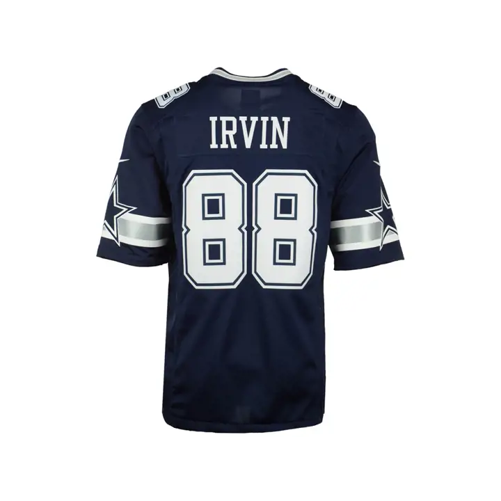 MAILLOT DE JOUEUR RETRAITÉ IRVIN DES COWBOYS NFL ÉDITION LIMITÉE marine/blanc/gr