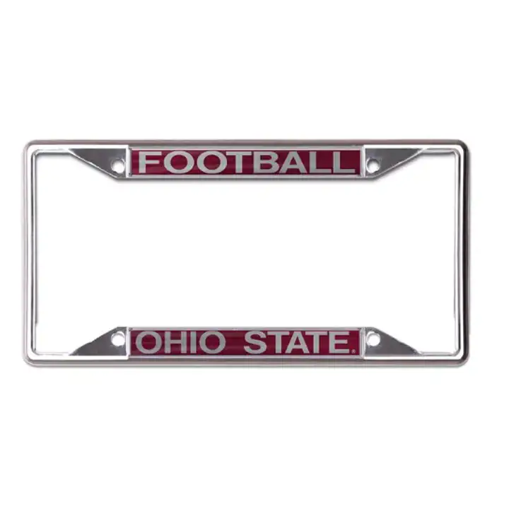 Cadre laser Ohio State - Football manches courtes rouge/argent