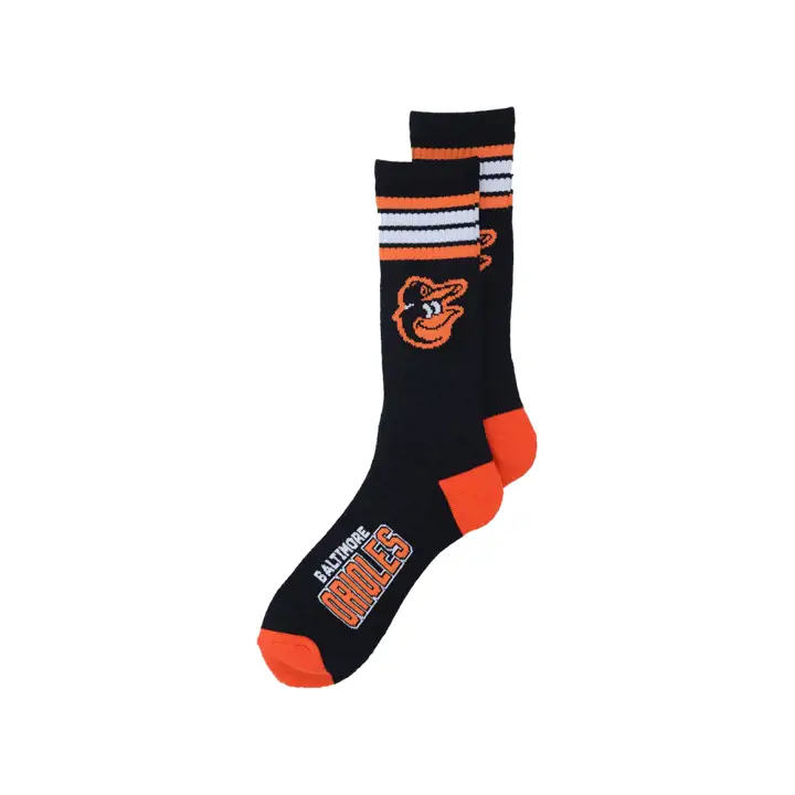 Orioles 4 Stripe Deuce Crew 504 - XP BLK/org