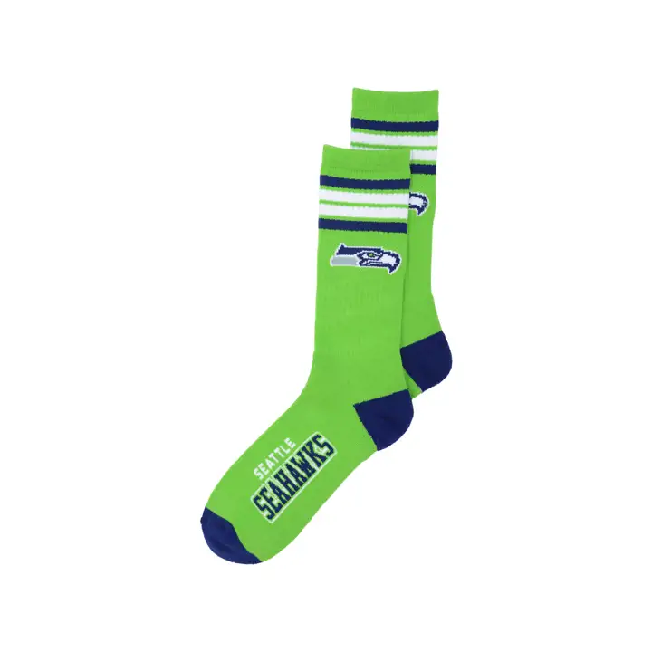 SEAHAWKS 4 Stripe Deuce Crew 504 vert citron