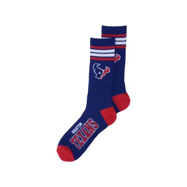 Houston Texans 4 rayures Deuce Crew 504 rouge/bleu