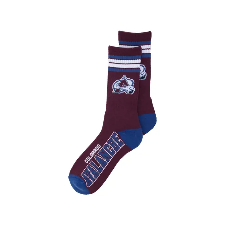 Colorado Avalanche 4 Stripe Deuce Crew 504 MAR/bleu