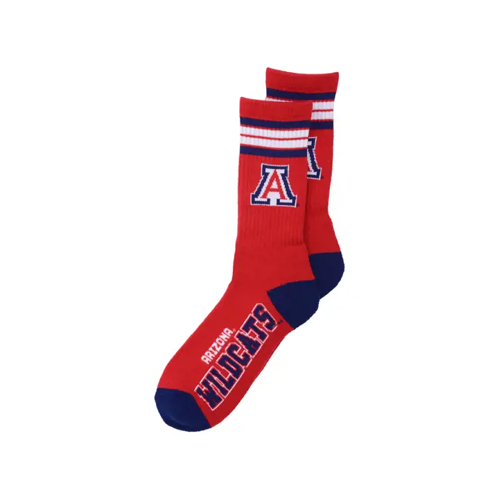 Arizona Wildcats 4 Stripe Deuce Crew 504 ROUGE/marine