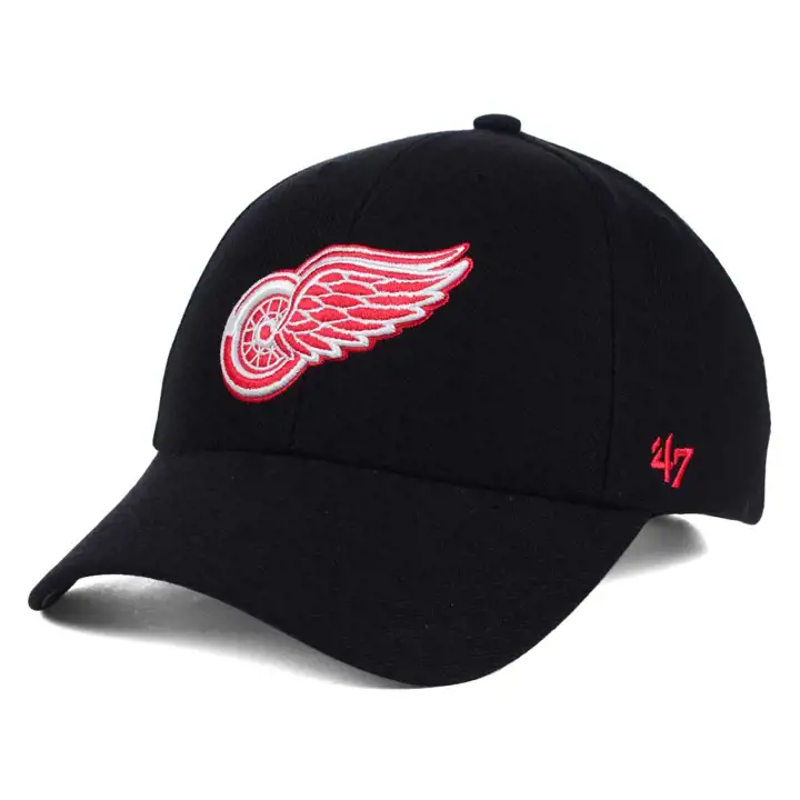 Red Wings LNH '47 MVP Courbé MD noir