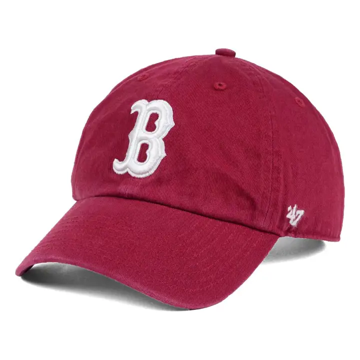 Casquette '47 CLEAN UP MLB RED SOX rouge/blanche