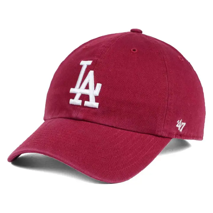 Casquette DODGERS MLB Card/Wht '47 Clean Up