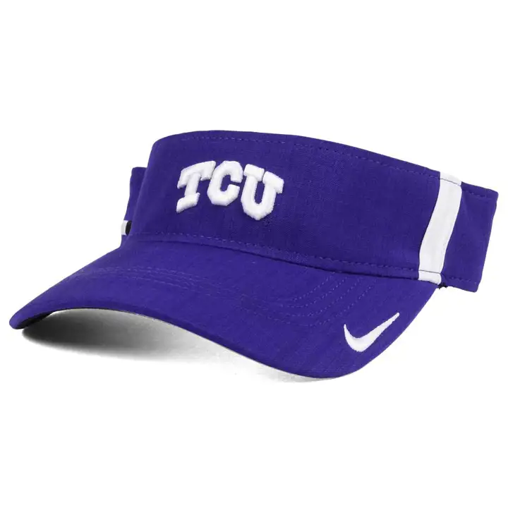 Texas Christian Horned Frogs NCAA Visière aérodynamique de stade ORCH/