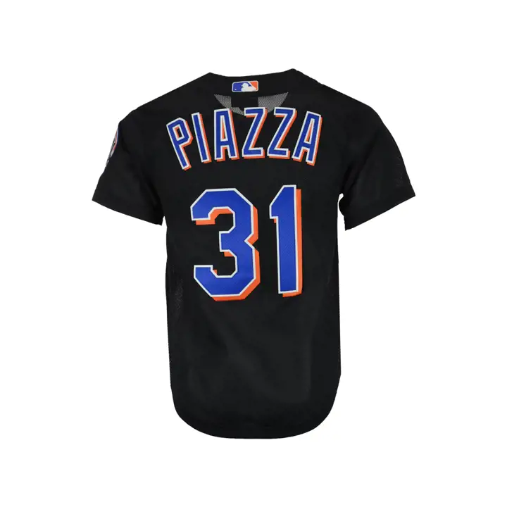 METS MLB M&N Auth BP Mesh Maillot Piazza noir