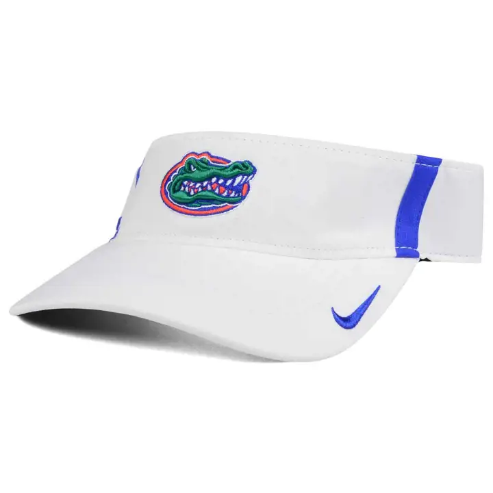 Visière aérodynamique Florida NCAA pour le banc de touche – blanc/bleu