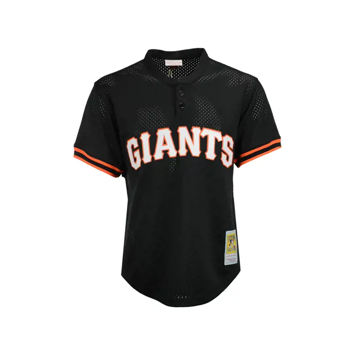 SF GIANTS MLB M&N Auth BP Mesh Jersey Williams noir