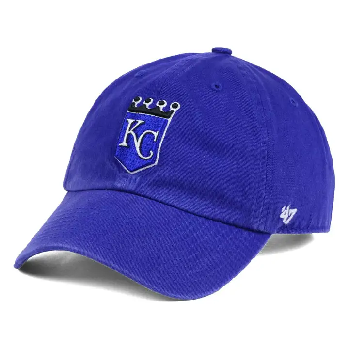 ROYALS MLB Casquette '47 Clean Up KC rbl