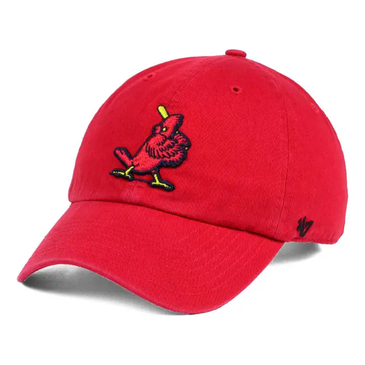 Casquette Rouge STL CARDS MLB Coop '47 Clean Up