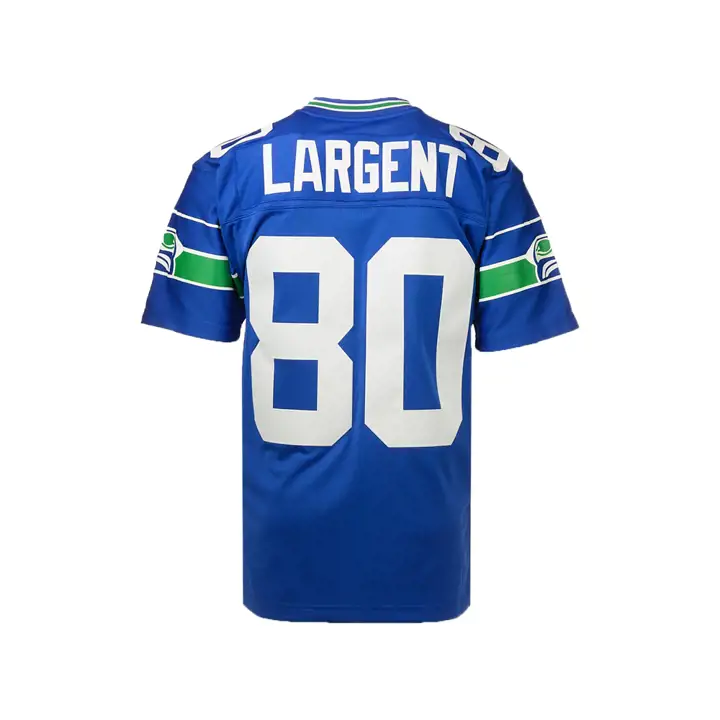 SEAHAWKS Anciens de la NFL Maillot Largent rbl